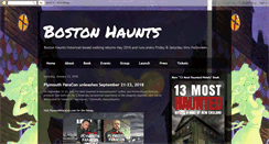 Desktop Screenshot of bostonhaunts.com